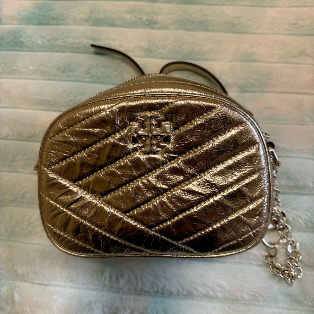 EUC METALLIC TORY BURCH CROSSBODY